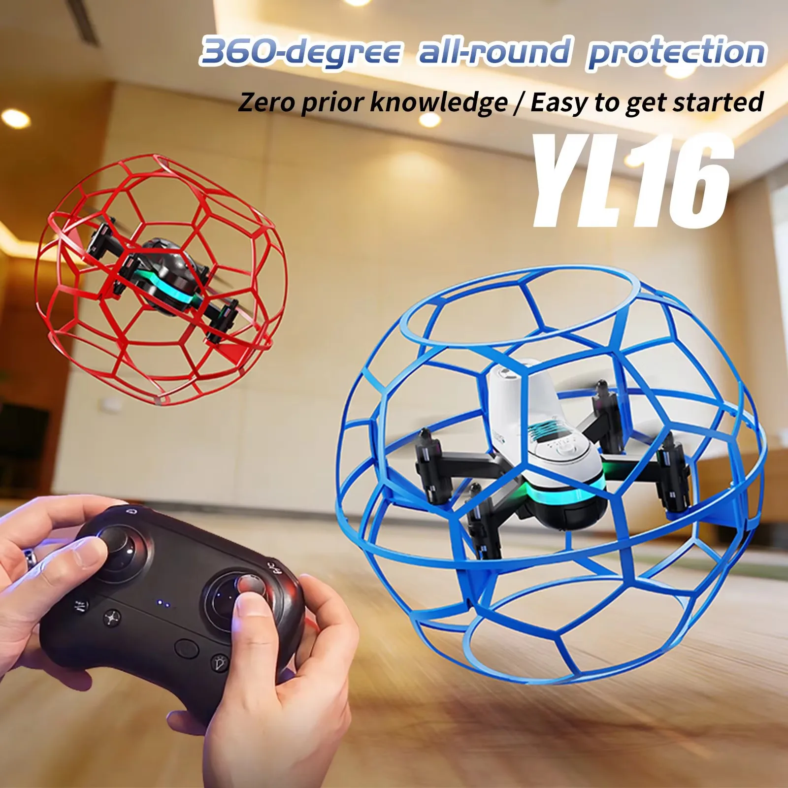 YL16 RC Drone 2.4G 4ch 6-Axis Headless Mode Professional Helicopter Remote Control Aircraft Quadcopters Dron Toys Gifts For Kids