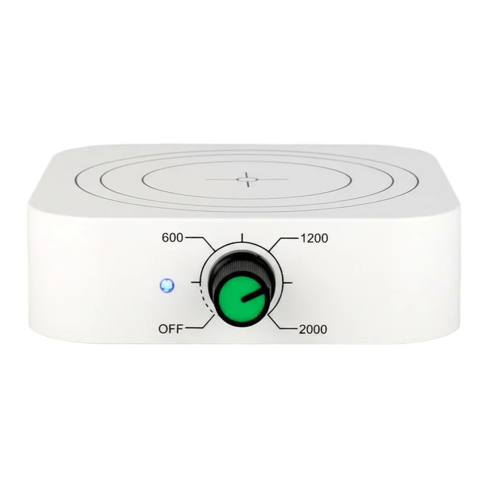 Lab Magnetic Stirrer with Speed Range 300-2000 rpm Non Slip Feet Brushless Motor and Indicator Light for Controlled Mixing