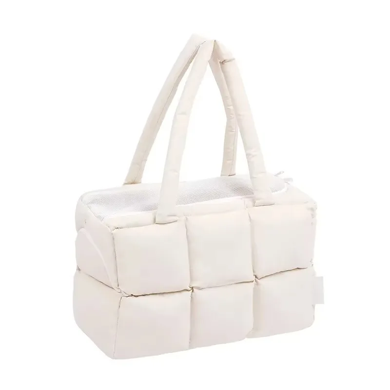 FurStarSquare Bread Pet Carrier Bag Portable Travel Seat For Cats And Dogs Outing Small Dogs Breathable Cat Carrying Bag Pet Sup