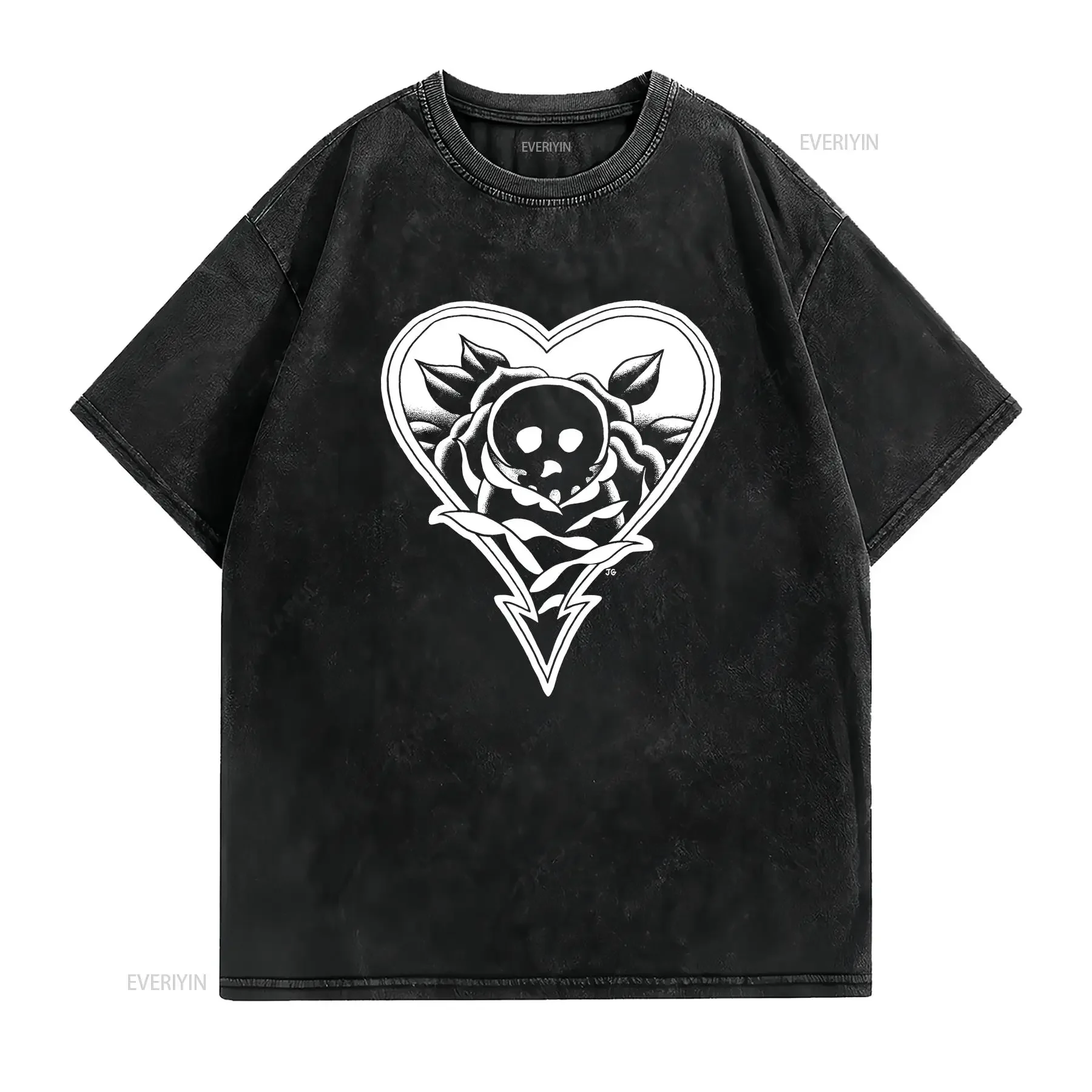 Alkaline Trio Tattoo Flash T Shirt long or short sleeves vintage Washed Comfortable Slightly Stylish Unisex fashion streetwear