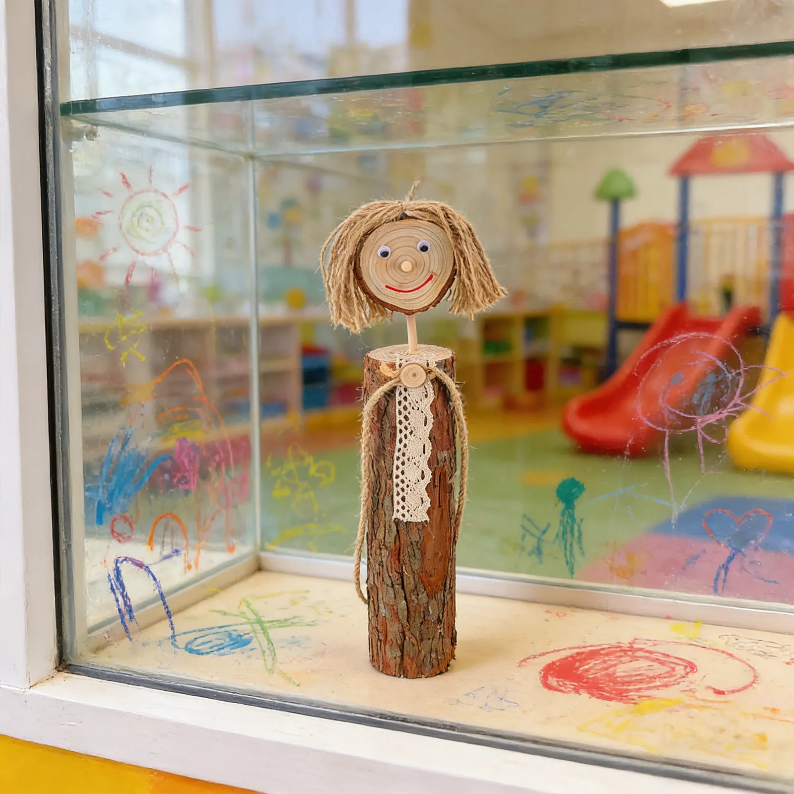 El Yapımı Rustik Ahşap Heykel  - Art And Craft For Nursery incelemesi ve fiyatı