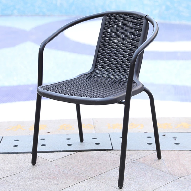 Plastic Comfortable Garden Chairs Ergonomic Industerial Waterproof Design Garden Chairs Lazy Office Cadeiras Balcony Furniture