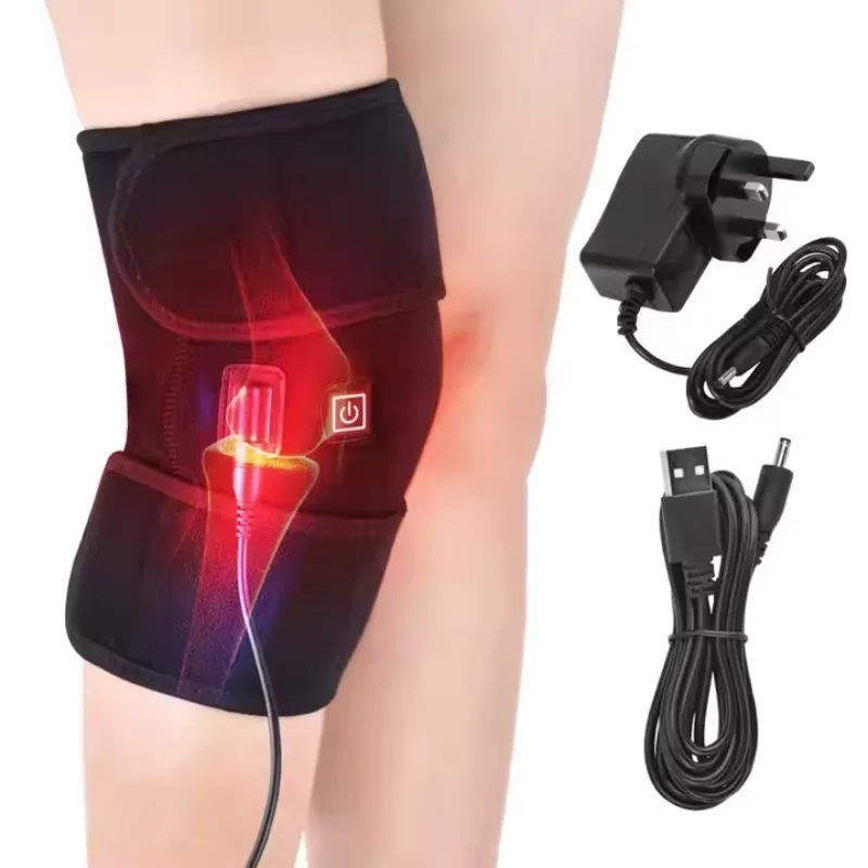 Promotion Infrared Vibration Heating Leg Massager Knee Pads Arthritis Pain Relief
