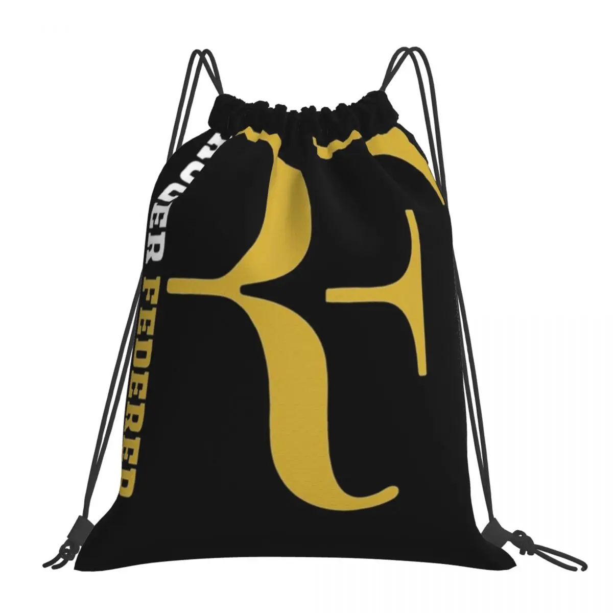 

Рюкзаки Роджер Федерер, многофункциональные портативные сумки на шнурке, спортивная сумка с карманами на шнурке, сумка для книг для мужчин, женщин, студентов