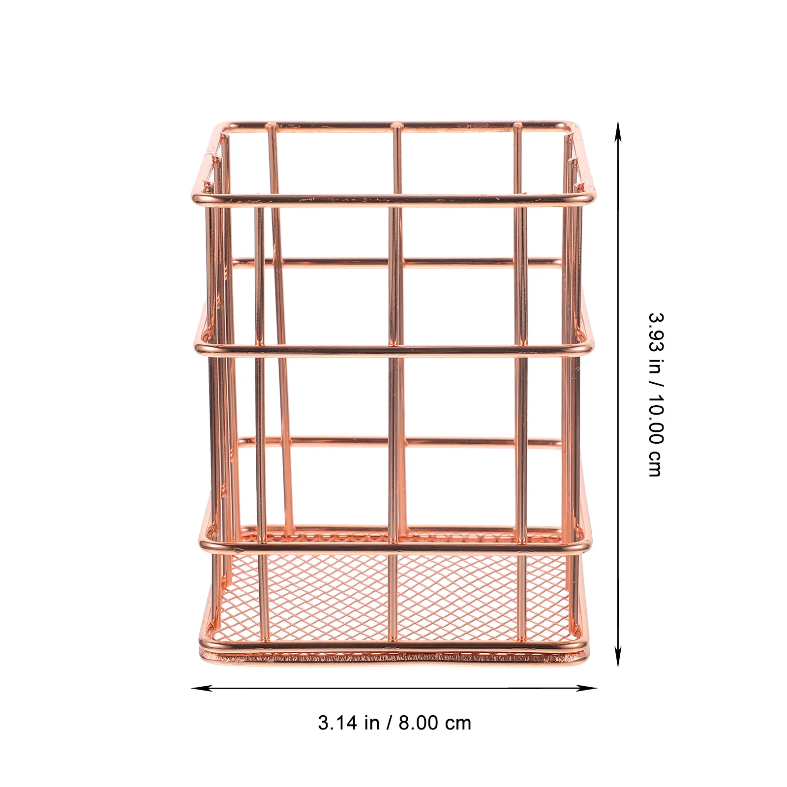 

Metal Pen Holder Small Pencil Cup Desktop Organizer Makeup Brush Holder Office Home Multifunctional Storage Container