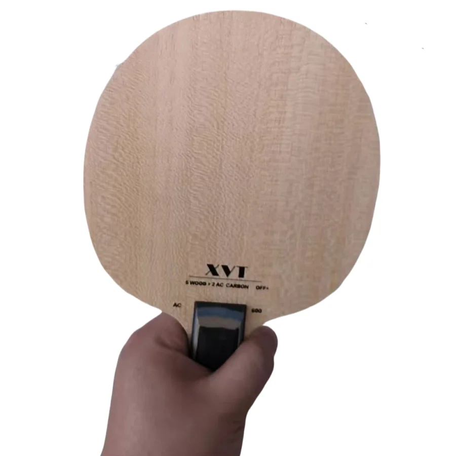 xvt-ac-600-fish-scale-outer-aylate-carbon-blade-vis-style-5-wood-2-carbon-fast-attack-paulownia-core-90g-table-tennis-racket