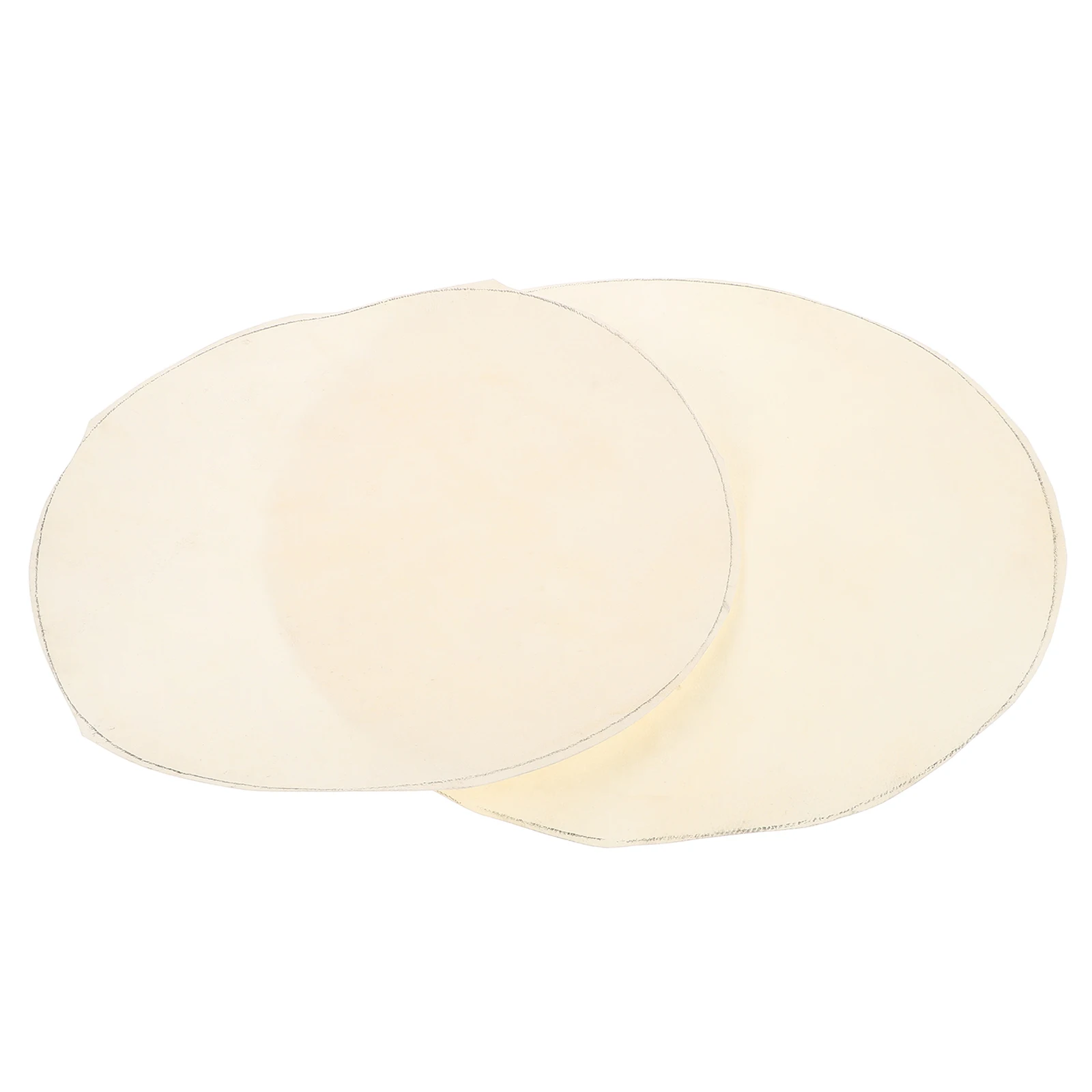 

2 Pcs Goat Skin Drum Conga Repairing Accessory Dejembe Head Congo Parts Djembe Tools Covers