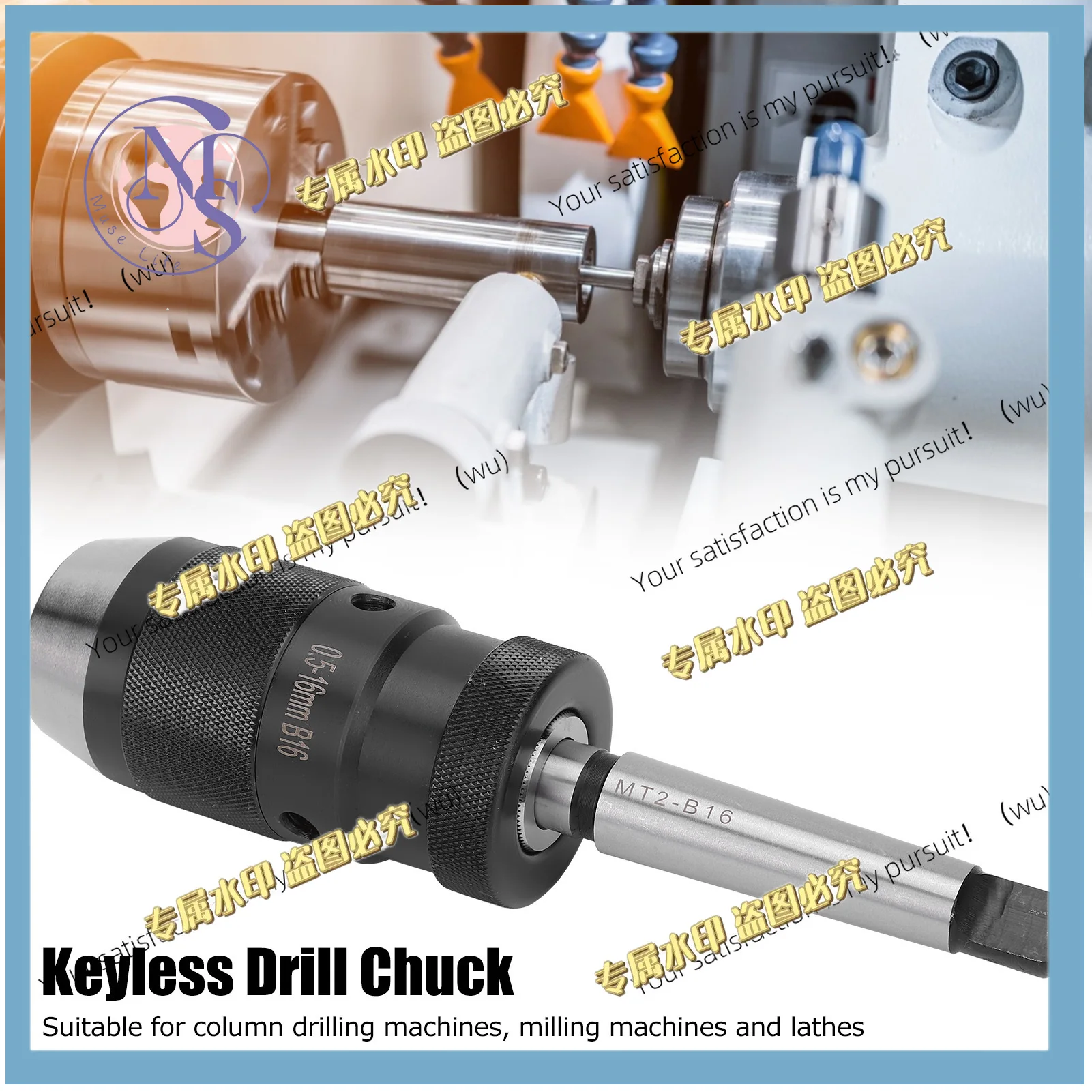 Quick release Mohs taper 0.5-16mm MT2-B16 MT2-B16 Mohs taper chuck for drilling machine