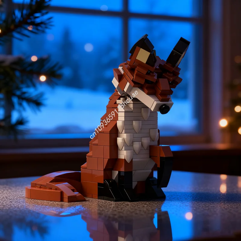 

260pcs MOC Red Fox Creatored Model Building Blocks Construction Assemble DIY Creative Idea Christmas Gift Education Toy Birthday