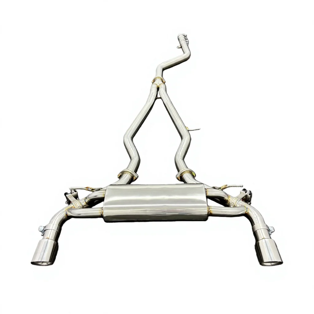 

304 Stainless Steel Catback Valved Exhaust System for Toyota Supra A90 A91 3.0T - Enhanced Performance & Sound