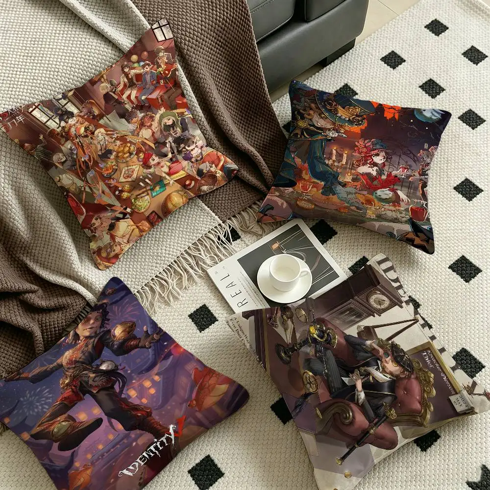 Horror Game I-Identity V Pillow Gift Home Office Decoration Bedroom Sofa Car Cushion Cover Case 45x45