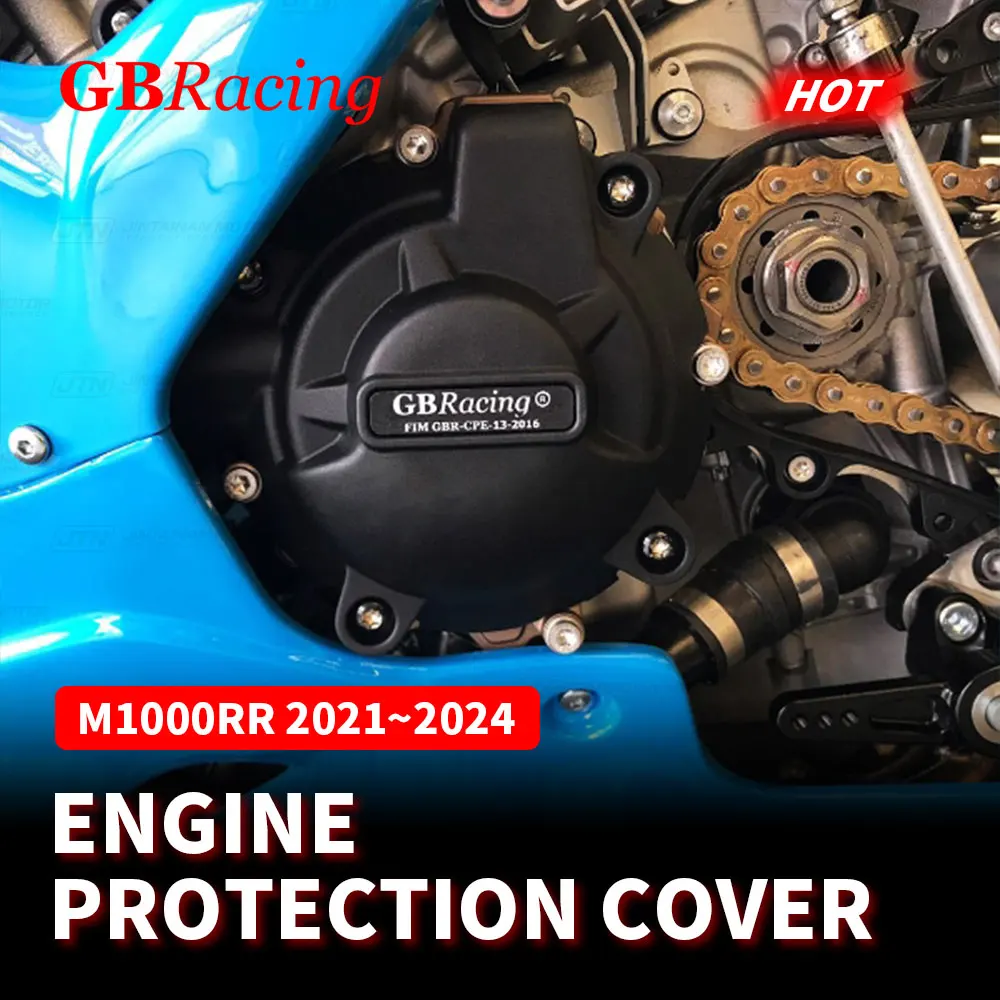 

GB Racing Engine Cover Set For BMW M1000RR M 1000 RR 2021 2022 2023 2024 Alternator Clutch Pump Protect Cover Accessories