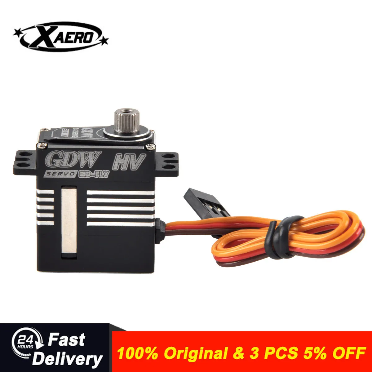 

GDW Flight Servos DS298MG 9.1KG torque hollow cup micro digital steering for 30E fixed wing turbojet glider