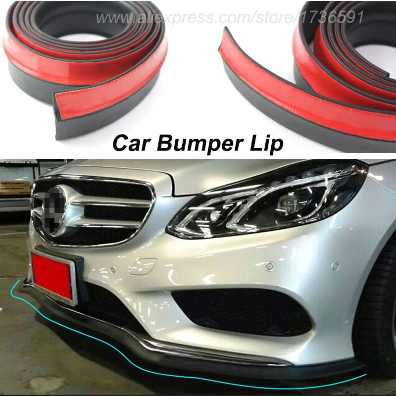 

For Mercedes Benz S MB W126 W140 W220 W221 W222 C217 Car Bumper Lips Body Kit Strip / Front Tapes / Body Chassis Side Protection