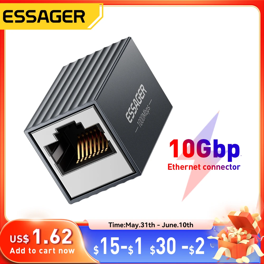 Adapter Ethernet RJ45 10Gbps