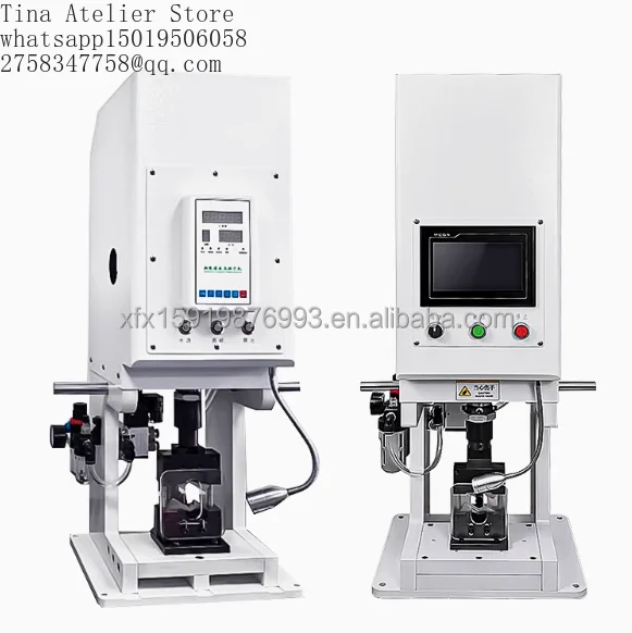 XinFeiXiang XFX-10T Semi-Automatic Terminal Machine 10T Automotive Wiring Harness Large Square Cable Crimping 220V 1-10mm