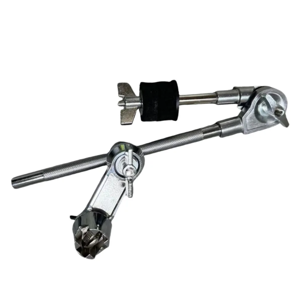 Adjustable Cymbal Boom Arm with Clamp Holder Bracket,Cymbal Extension Rod Clamp On Drum Cymbal Stand