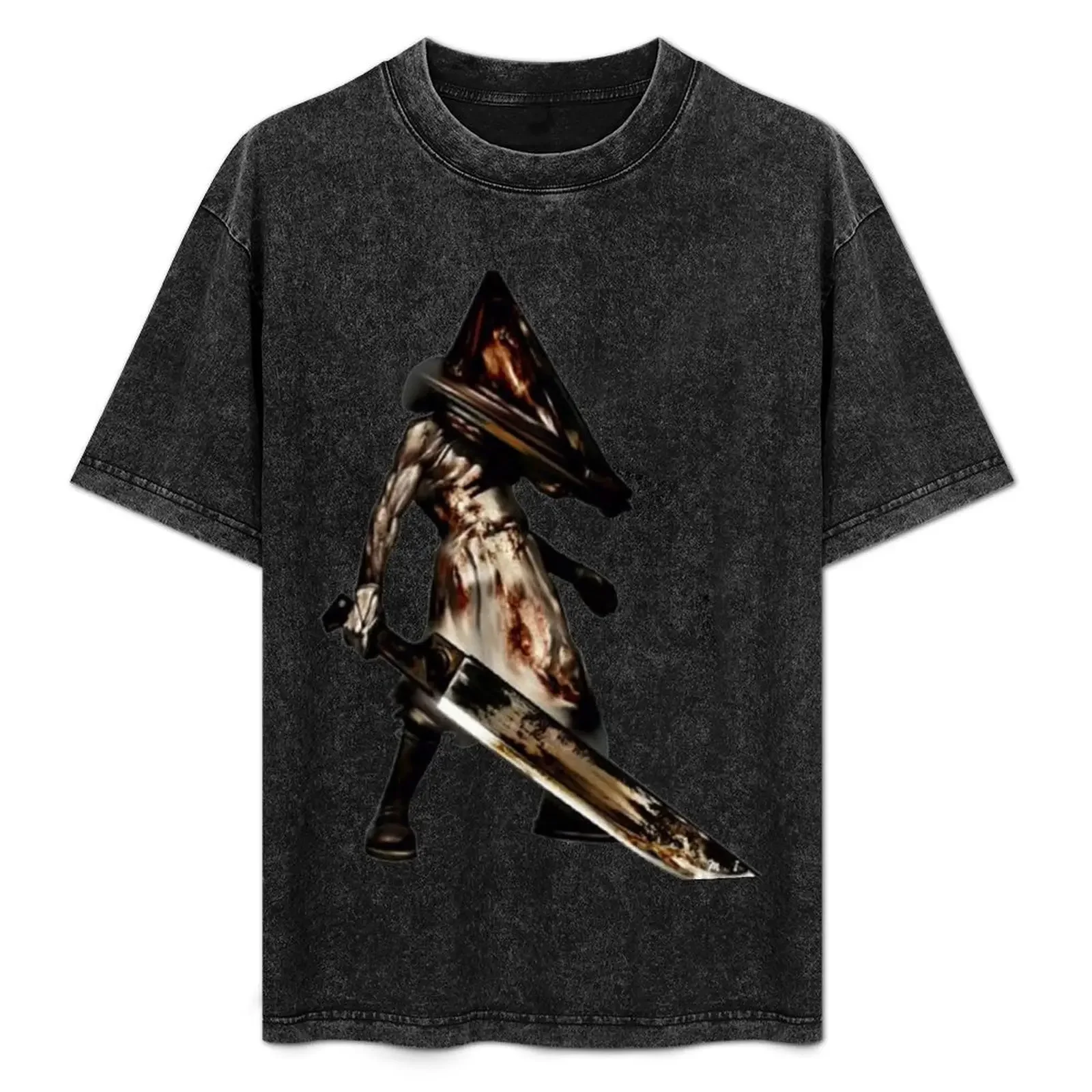 

Pyramid Head (Red Pyramid Thing) T-Shirt vintage t shirts graphic t shirts funny shirt cotton t shirts for men cotton