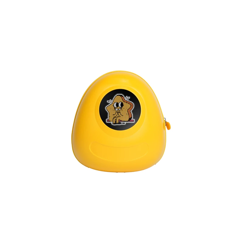 Inteligentny plecak LOY z oświetleniem LED, twarda skorupa, migające oczy, tornister dla dzieci, podróżny