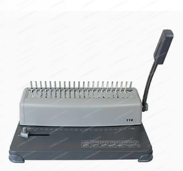 Rubber Ring Binding Machine, A4 Clip Strip, Manual Small Punching and Binding Machine