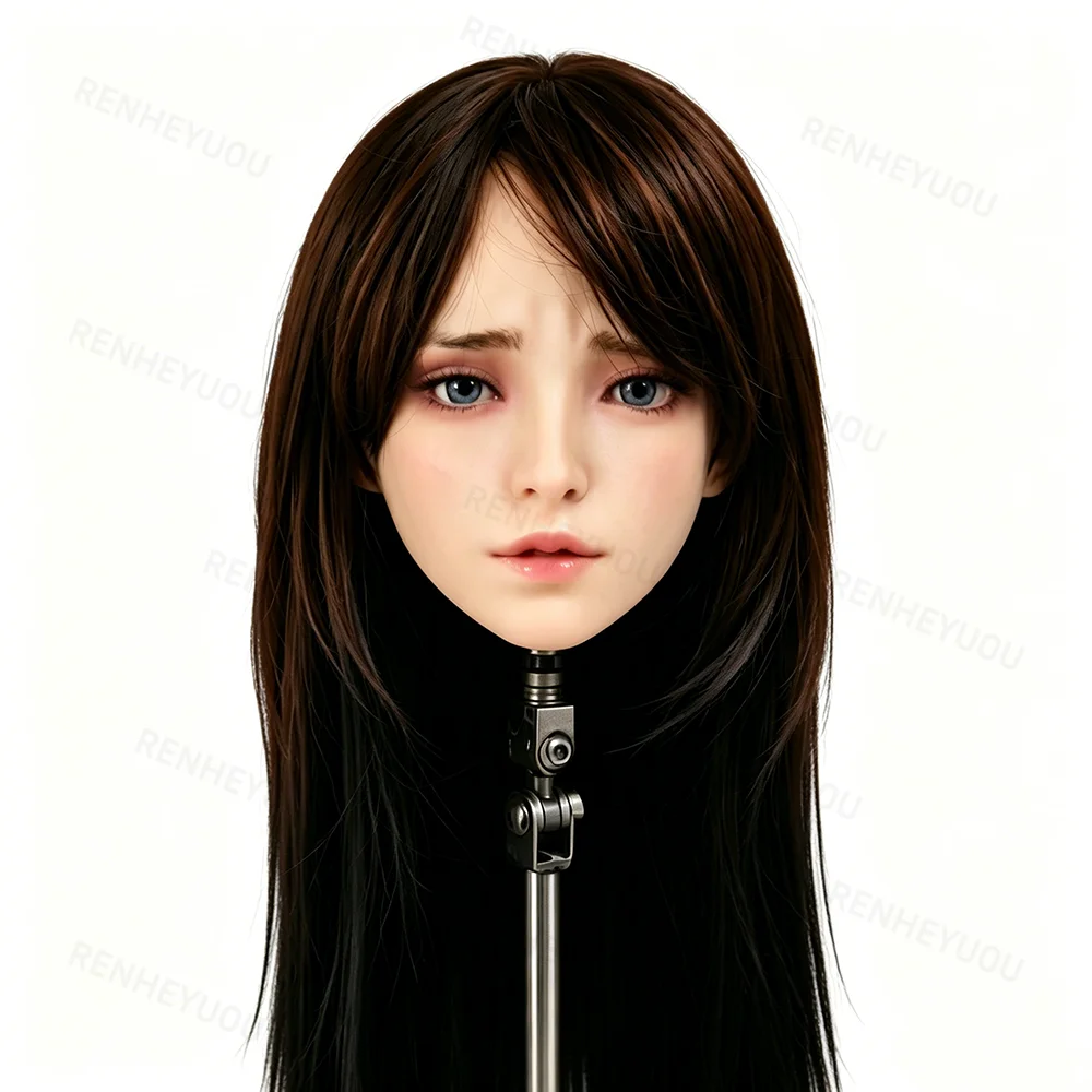 

Cute makeup silicone head accessory with M16 interface, soft head upgradable