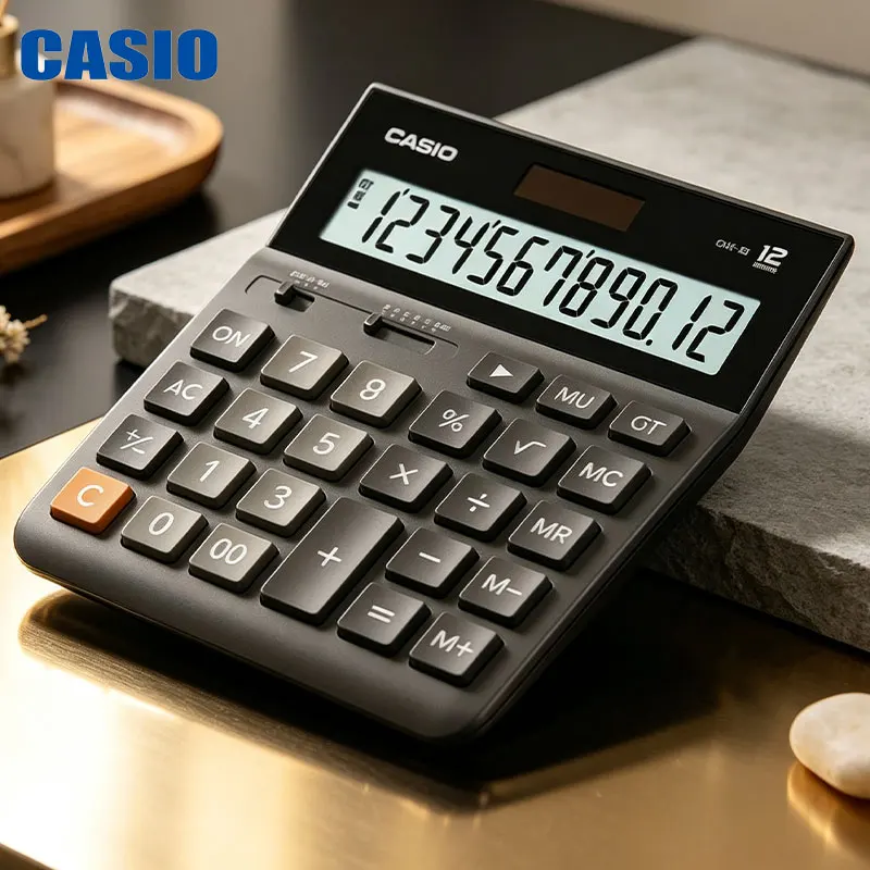 Casio DH-12/DX-120B/DX-12B/MH-12/GX-120B Office desktop computer, accountant and cashier, energy-saving power supply