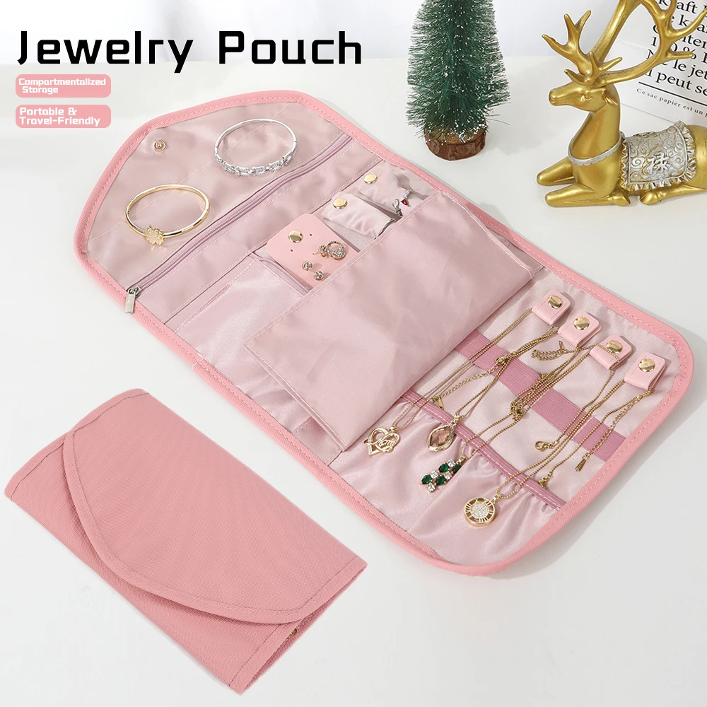 Travel Accessories High End - Portable jewelry case travel storage bag