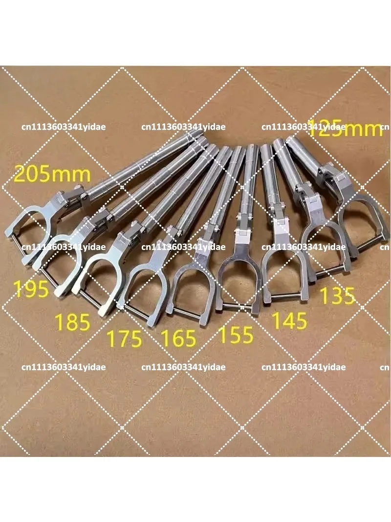 airplane landing gear 115-205mm heavy duty single wheel damped shock absorbing for model aircraft