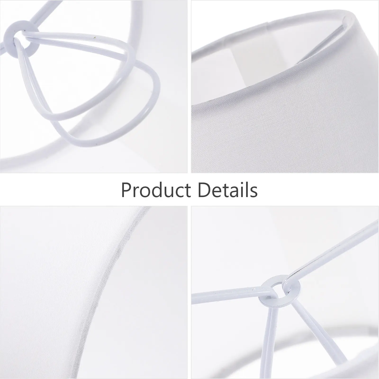 Lamp Shade Clip on Bulb Small Table Lamp Shade Thickened Replacement Fabric Cover for Home Lighting Fixtures Table Light Cover