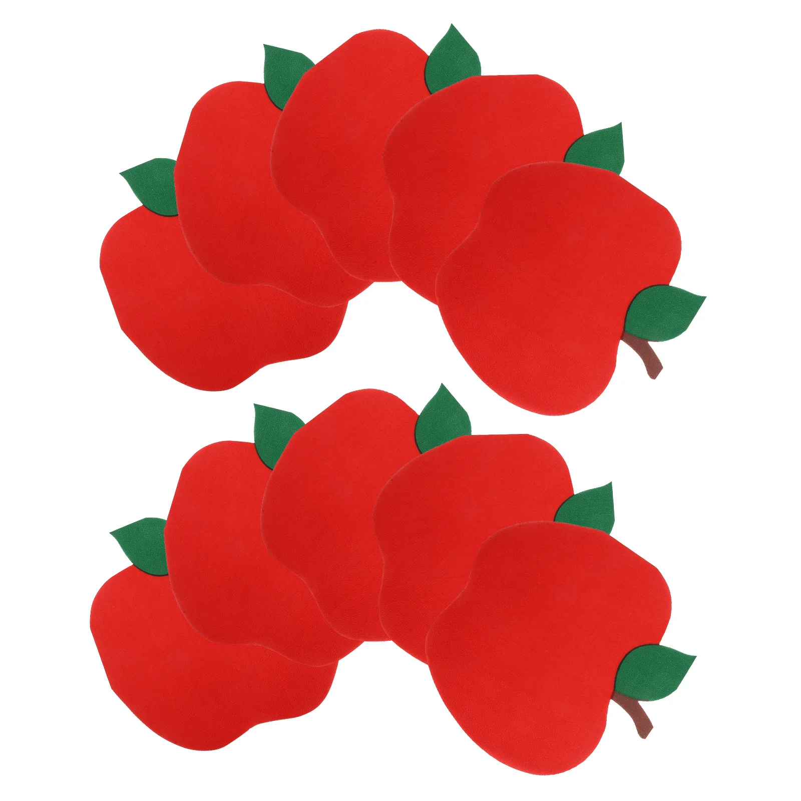 

100Pcs Red Apple Shaped Napkins Back to School Classroom Party Supplies Disposable Paper Decorations School Season