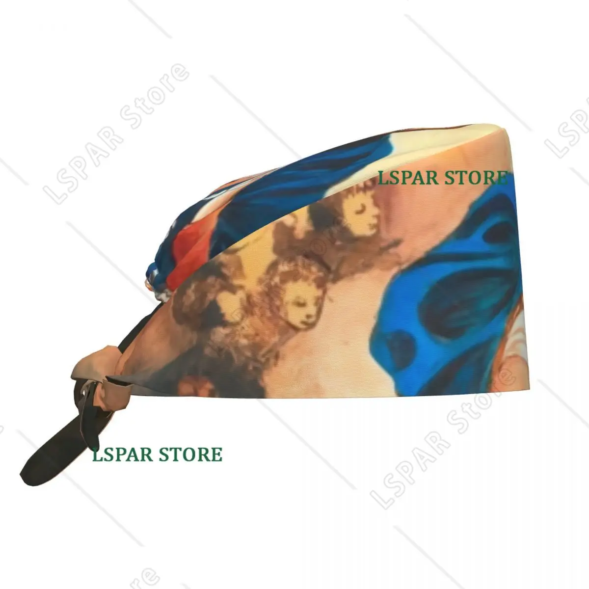 Mary Undoer Of Knots Scrubs Cap Surgical Hats Men Women Our Lady of Virgin Mary Operating Room Cap Operator Hats Lab Works Hat