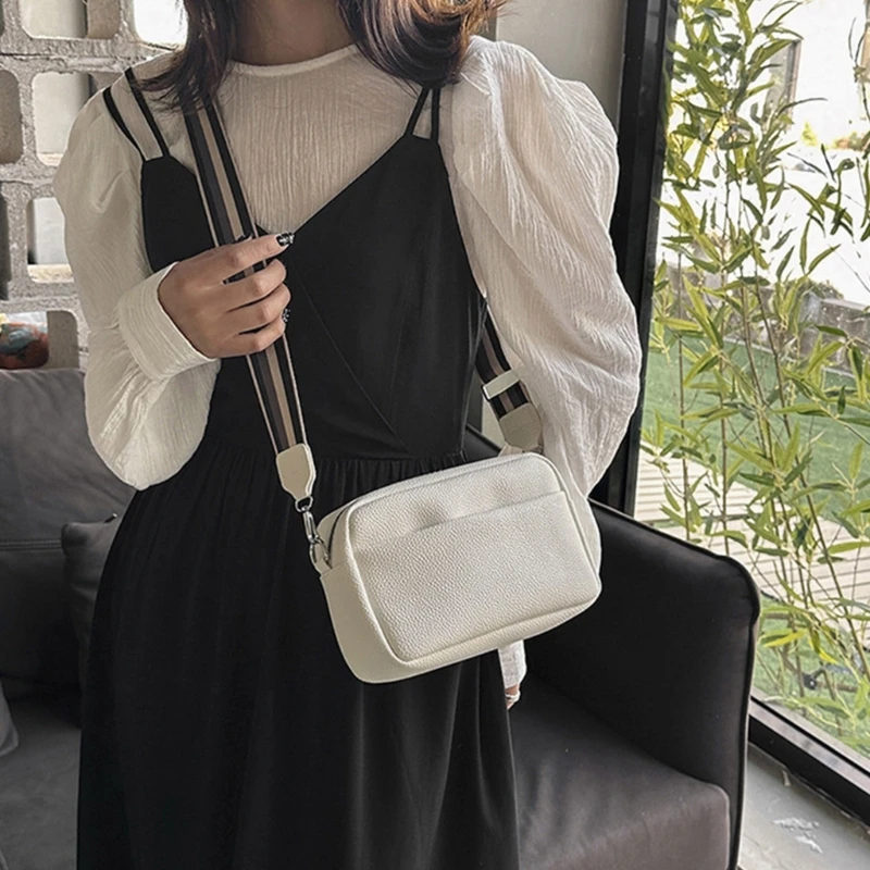 Bolso hombro multiusos, bolsos capacidad para mujer y niña, bolso mano cuero PU, bolsos casuales simples