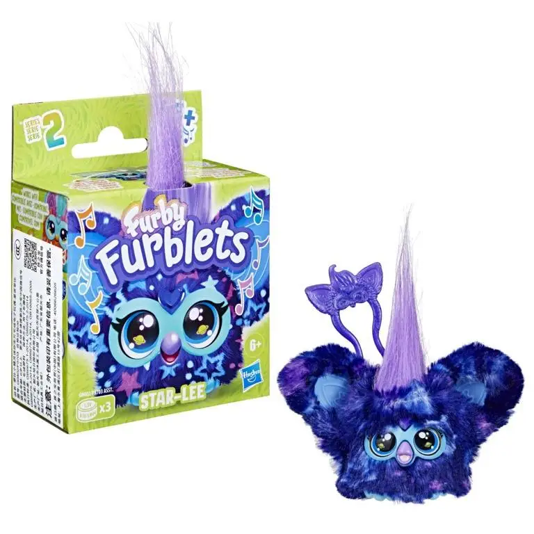 Hasbro Furby Pluszowa Zabawka Mówiąca Rejestrująca się Sowa Imprezowa Wypchana Maskotka Phoebe Elf Elektroniczny Zwierzak Inteligentne Lalki Prezenty dla Dzieci