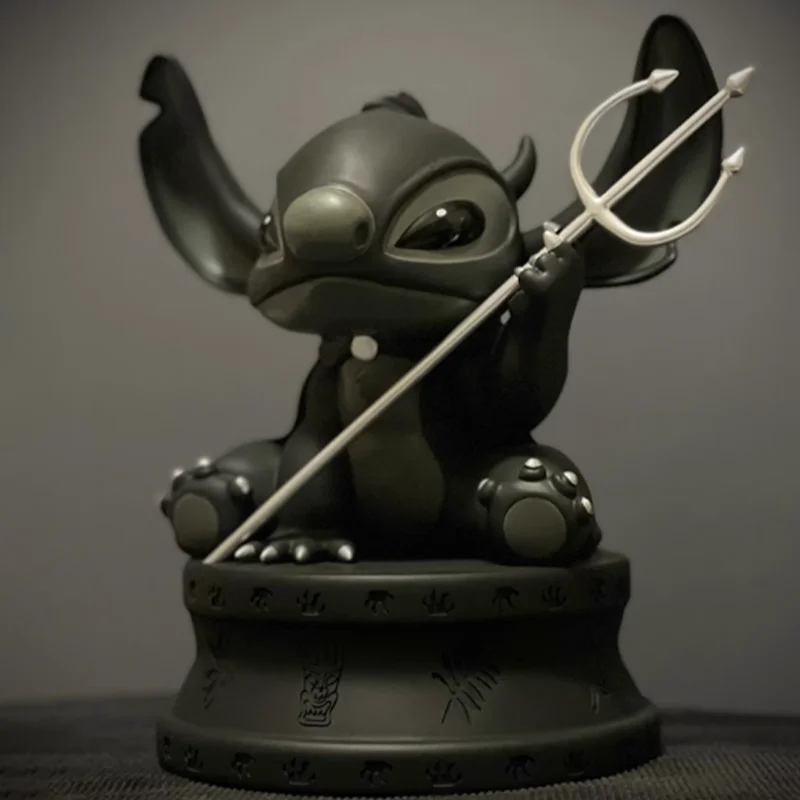 Figuras de acción de Disney Stitch para niños, modelos de colección, estatua, juguetes, regalo, decoración del hogar, 2024