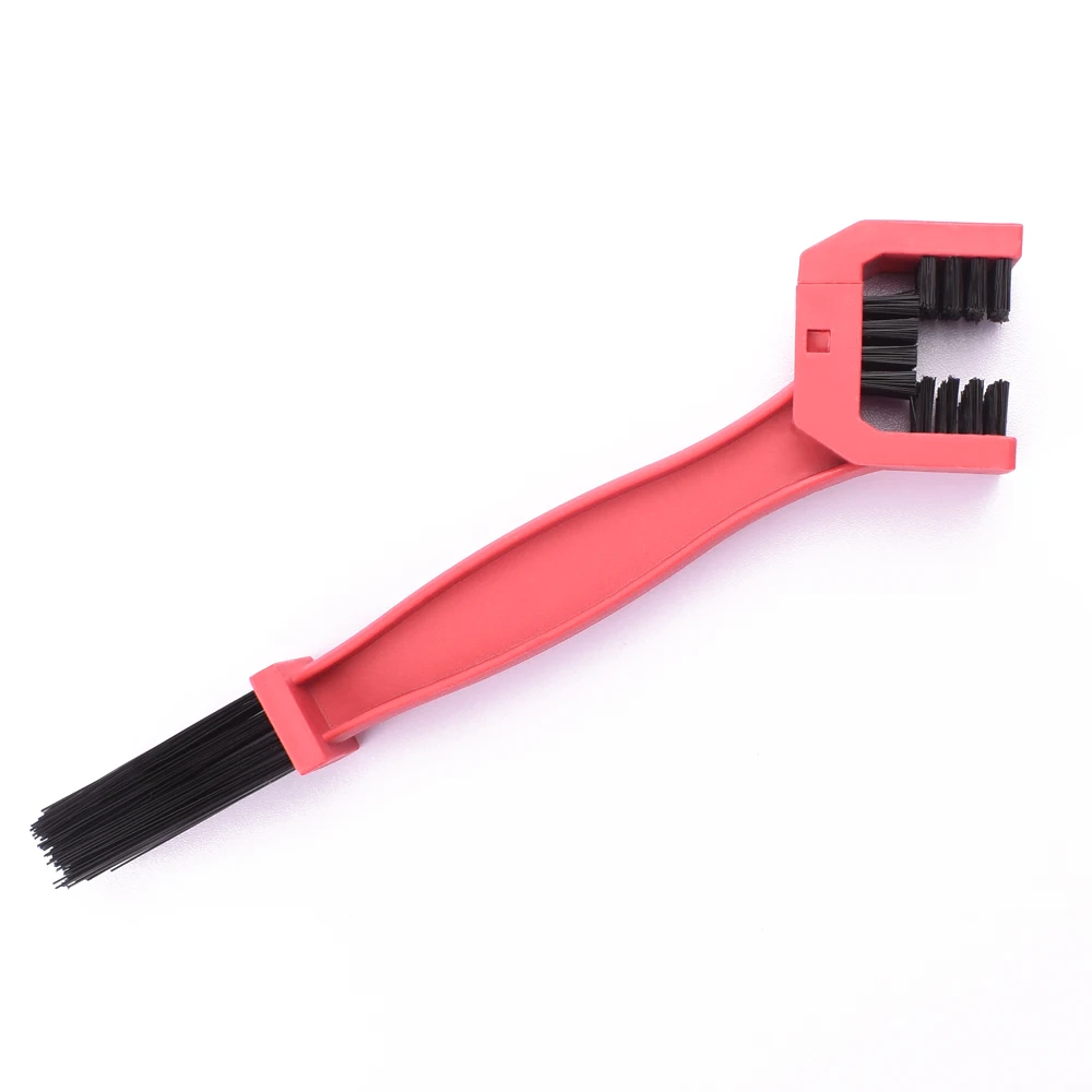Motorcycle Chain Cleaning Brush Tool Multi-purpose Double-headed For YAMAHA FZ8 FZ6 XSR700 XSR900 XSR 900 XV950 XV 250 950 view 2