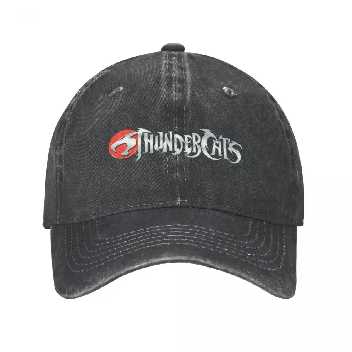 Thundercats Logo Cartoon Baseball Cap Vintage Distressed Denim Headwear Men Women Outdoor Running Golf Caps Hat