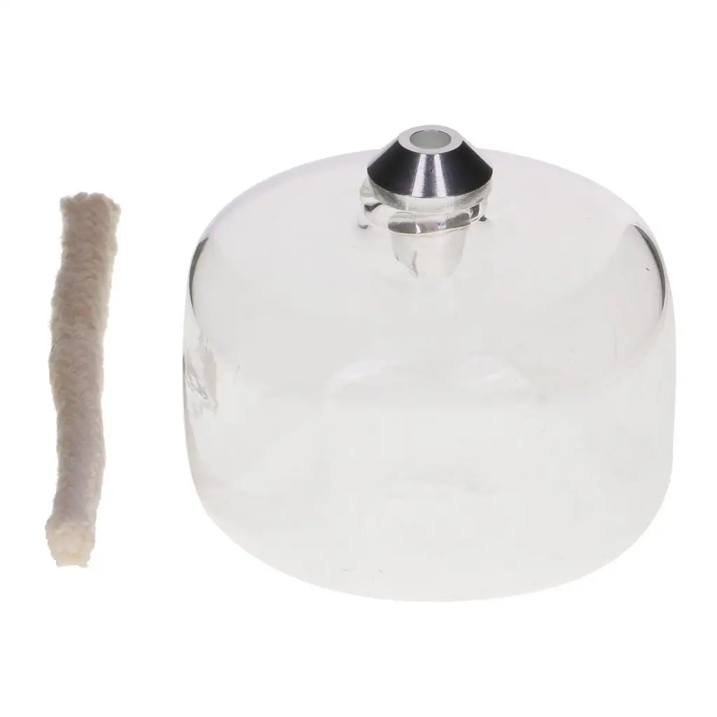 Glass Mini Alcohol Lamp Clear Stirling Engine Accessories for Technology Teaching Small Stirling Engine