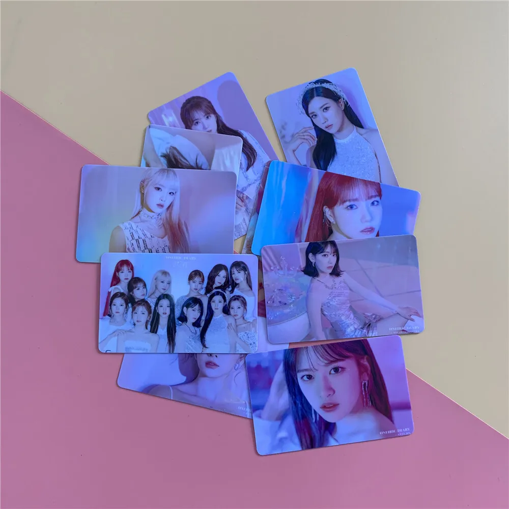 IZ * ONE-Album One Iric Diary Crystal Bus Card Stickers, IZONE Quan Enfei, New Album