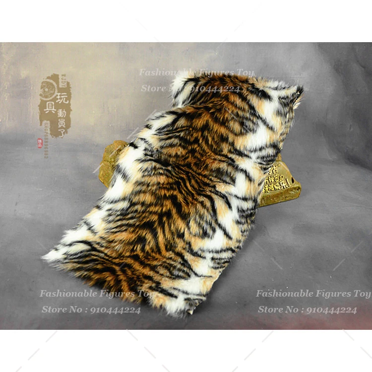 1/6 مقياس لتقوم بها بنفسك تقليد النمر منقوشة بطانية الجندي مصغرة الحيوان وسادة كرسي لجسم عمل الشكل 12 بوصة #3