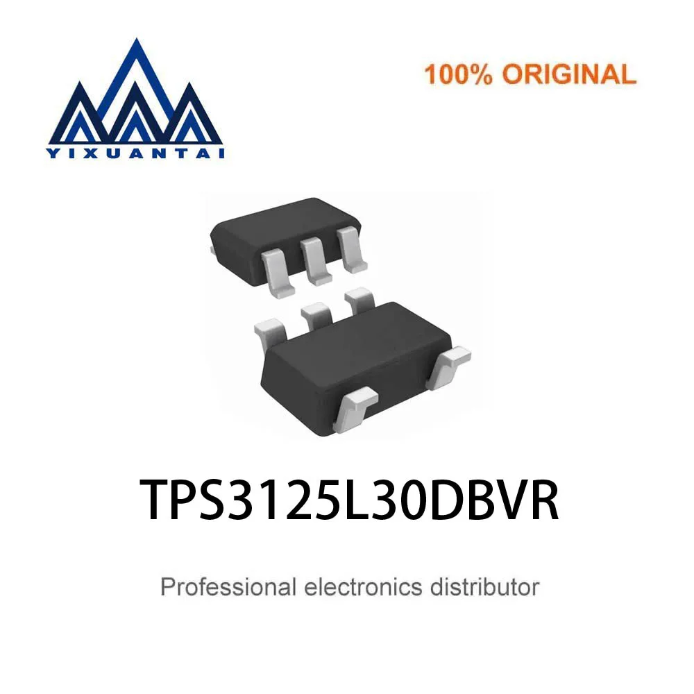 

10pcs/Lot TPS3125L30DBVR TPS3125L30DBVRG4 TPS3125L30DBVT TPS3125L30 Marking PBXI【IC 2.64V SUPPLY MONITOR SOT23-5】New