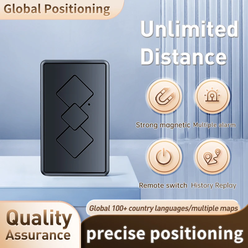 GPS Positioner P6 Mini Tracking Positioner Rea!Time Tracking Remote Vehicle Positioning MobileRecording Listening Anti Loss