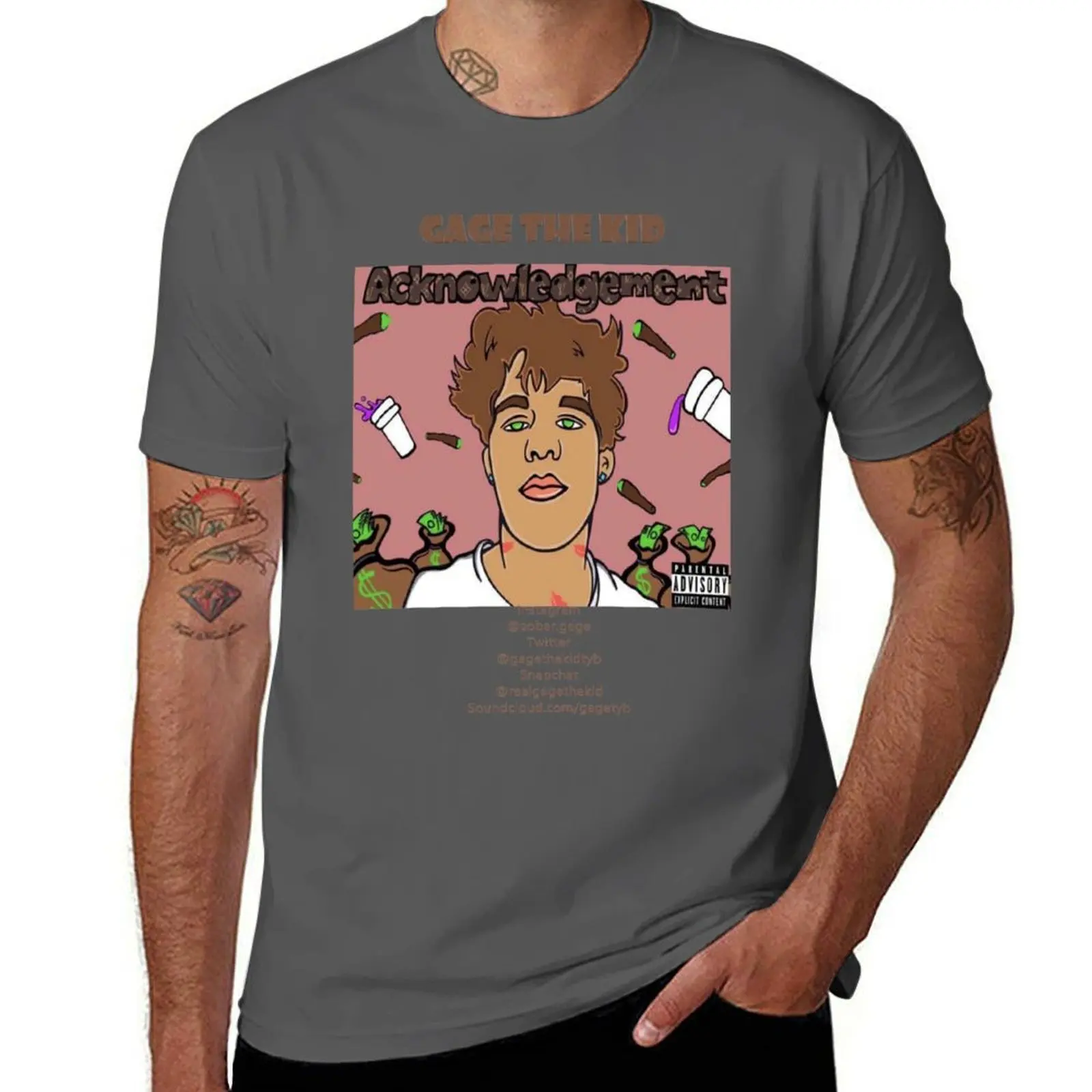 

The Gage Kid T-Shirt Plus Size Street Style Tee