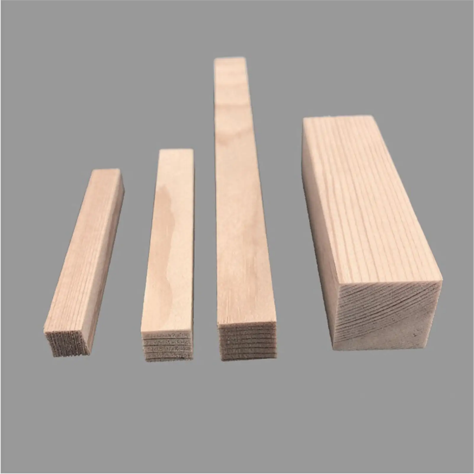 

6x 100pcs Unfinished Wooden Wooden Sticks Rod Airplane Modeling