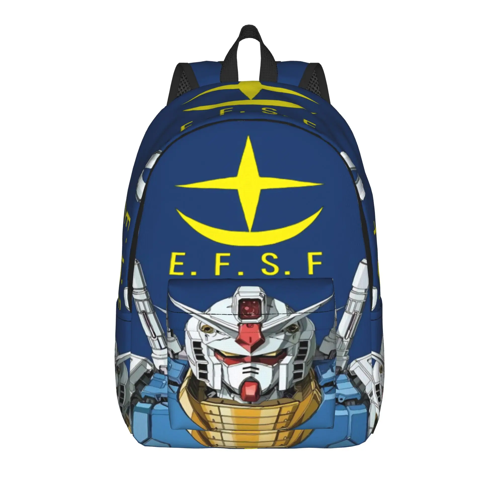 mobile suit gundams Backpack for Men Women Cool High School Hiking Travel Daypack  Laptop Computer Canvas Bags Gift