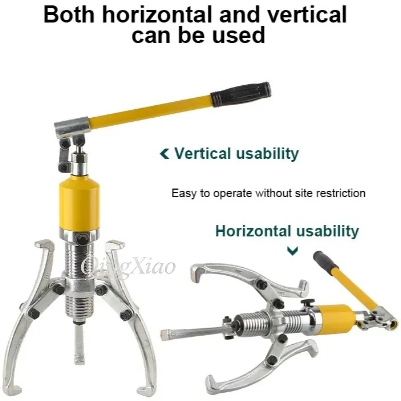 15 Ton Integral Hydraulic Puller Two Three Jaw Universal Wheel Bearing Disassembly Pulling Tool Sturdy Reliable LaborSaving