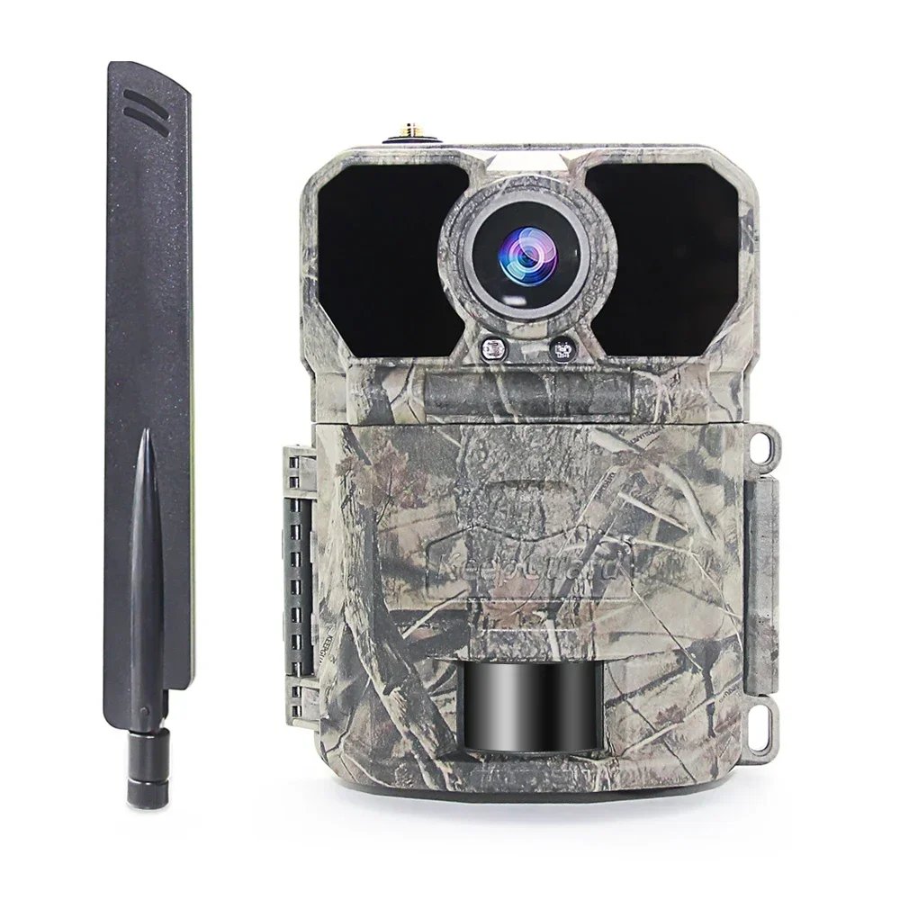 

4G LTE wireless SIM card 1080P 30MP No Glow 850nm IR LEDs App Control Remotely trail hunting scouting camera