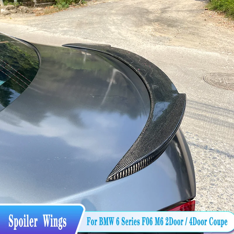 

Carbon Fiber Spoiler Wings For BMW 6 Series F06 F12 F13 M6 2Doors 4Doors Coupe Rear Trunk Lid Spoiler Tuning Body Kit Accessorie