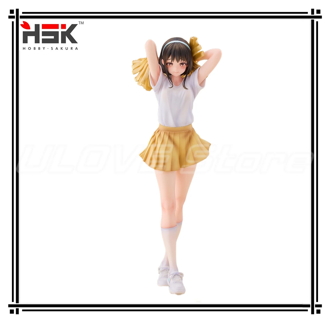 Auf Lager Original Hobby Sakura Cheerleading Serie Meisha Zeitraum Animation Figur Modell Geschenk Sammlung Ornament
