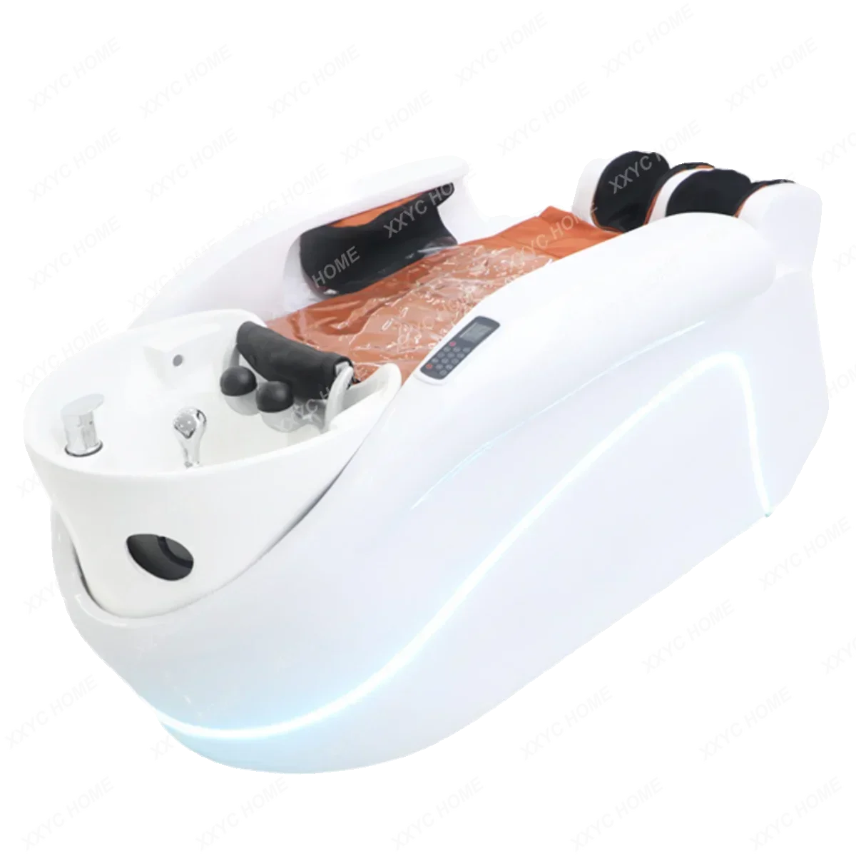 Intelligent Electric Massage Shampoo Bed Automatic Hair  Dedicated Ceramic Basin Washing and Flushing Massage Integrated