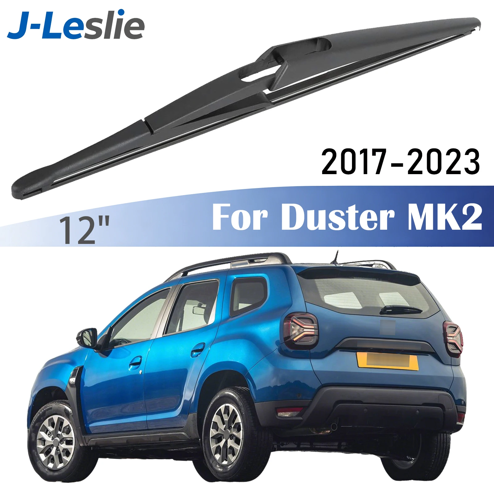 12-Zoll-Heckwischerblatt für Renault Dacia Duster MK2 HM 2017-2023 Windschutzscheibenwischer Regenbürsten Autozubehör scheibenwischer Hinten Heckwischerarm